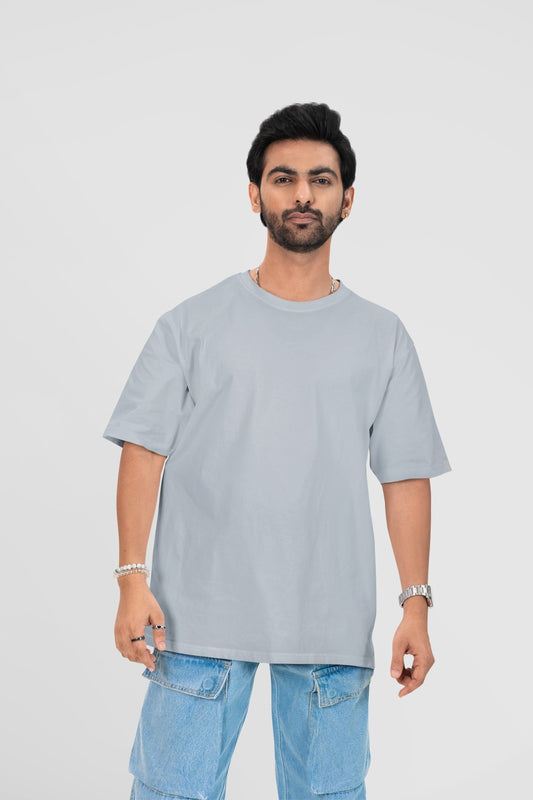 Oversized Light Grey T-shirt