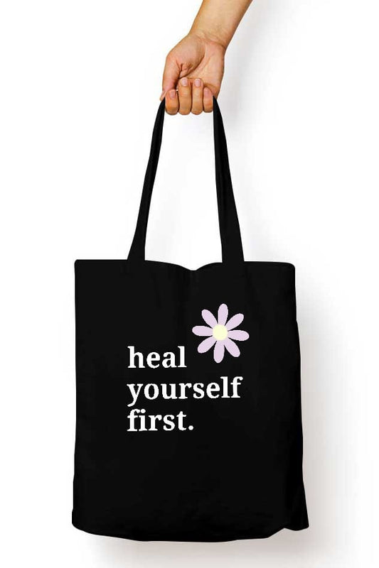 Tote Bag design "Jeal Yourself First"