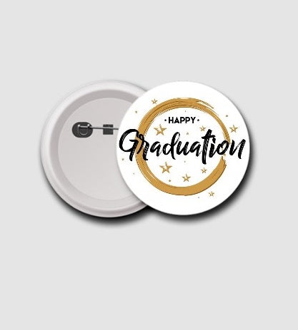 Graduation Button Badges
