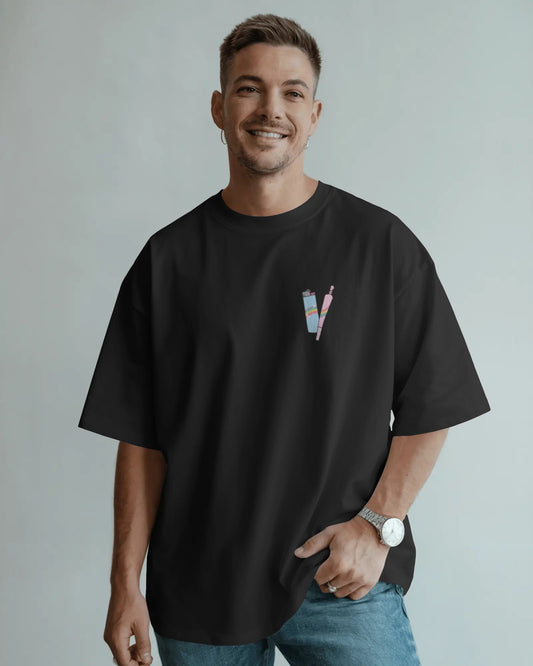 Chill Stuff  Oversized T-Shirt – Aesthetic Streetwear Unisex Tee