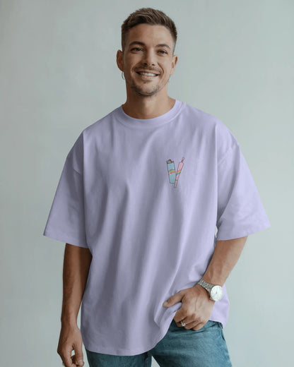 Chill Stuff  Oversized T-Shirt – Aesthetic Streetwear Unisex Tee