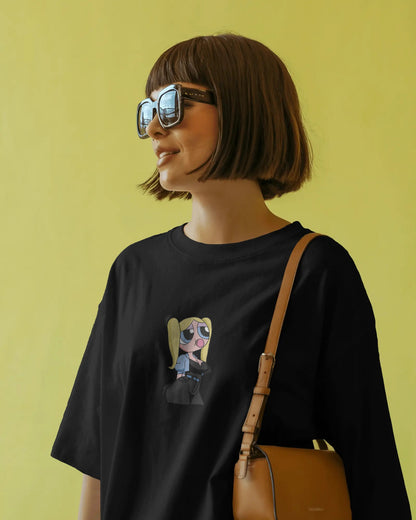 Chill Powerpuff Girl Oversized T-Shirt – Graphic Tee