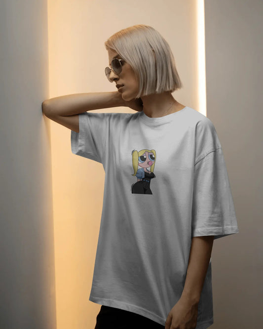 Chill Powerpuff Girl Oversized T-Shirt – Graphic Tee