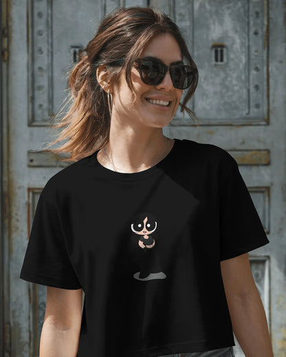 Cutie Powerpuff Girl Baby Crop Top – Cute Graphic Tee