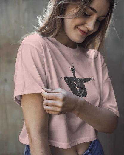 Right Direction Crop Top