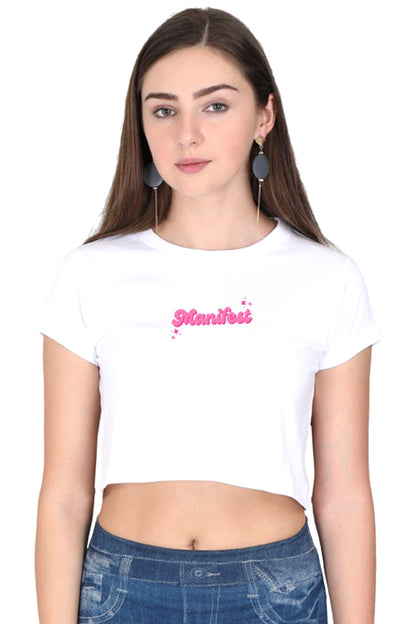 Manifest Women Crop Top T-shirt