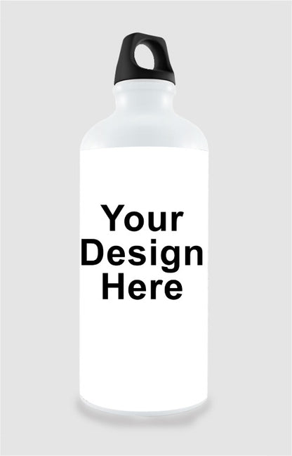Customized Bow Printed Water Bottle