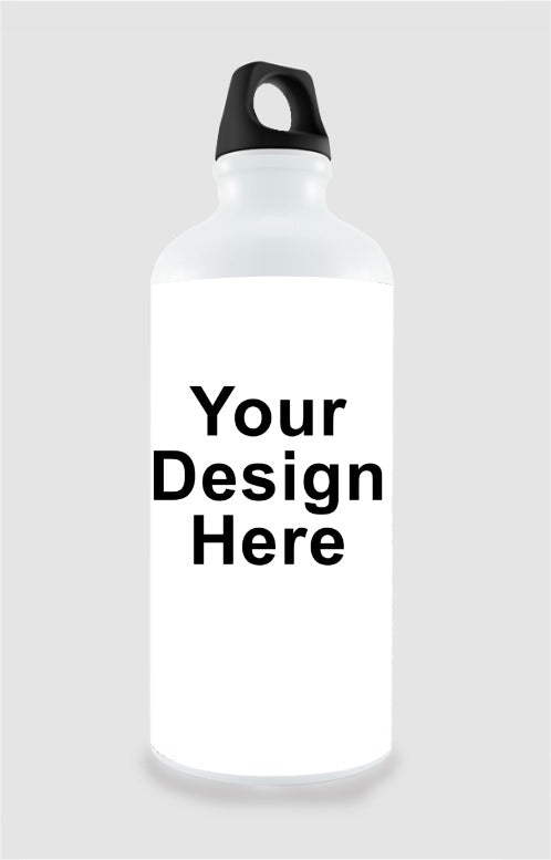 Customized Bow Printed Water Bottle