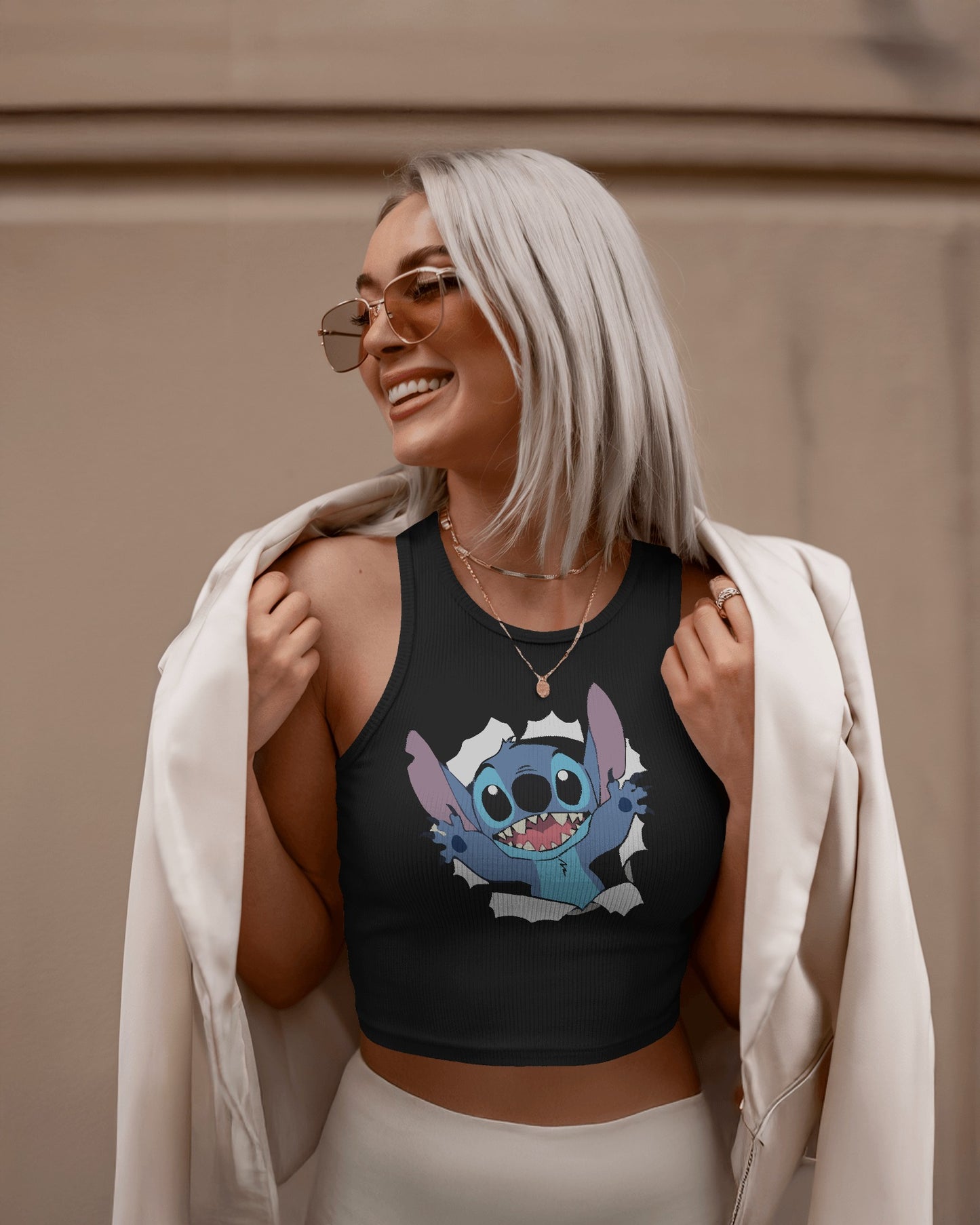 Stitch Cartoon Tank Top