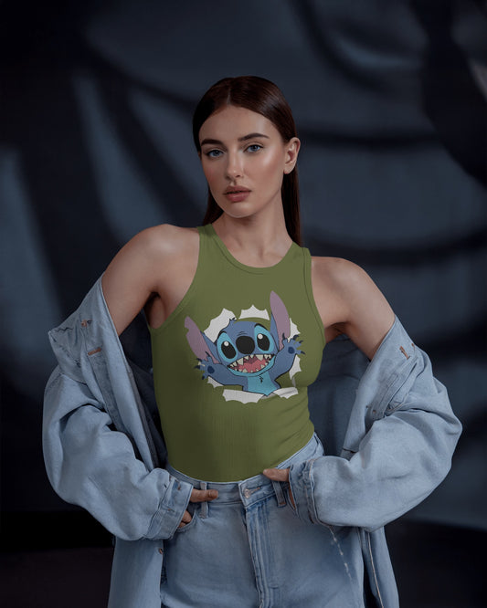 Stitch Cartoon Tank Top