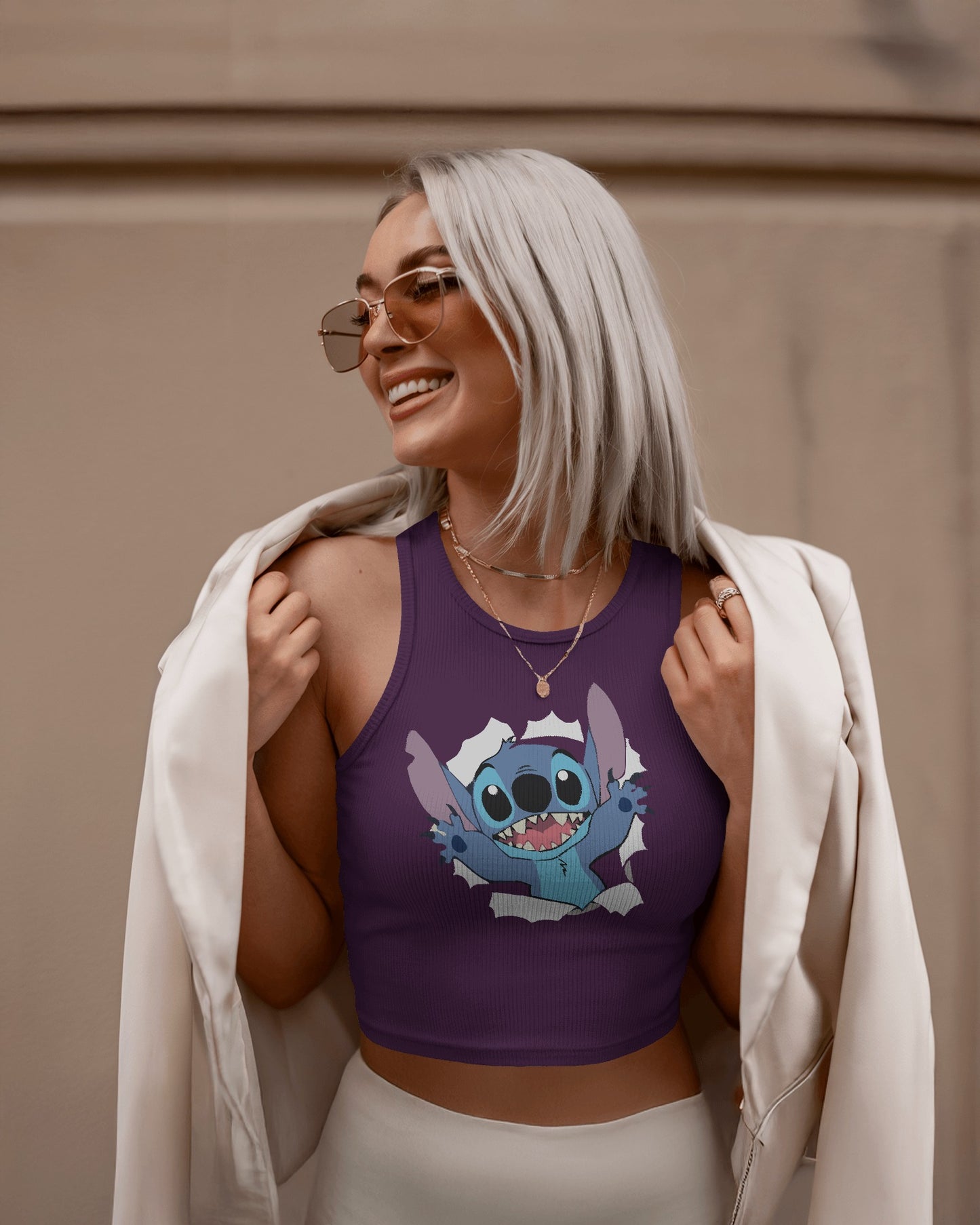 Stitch Cartoon Tank Top