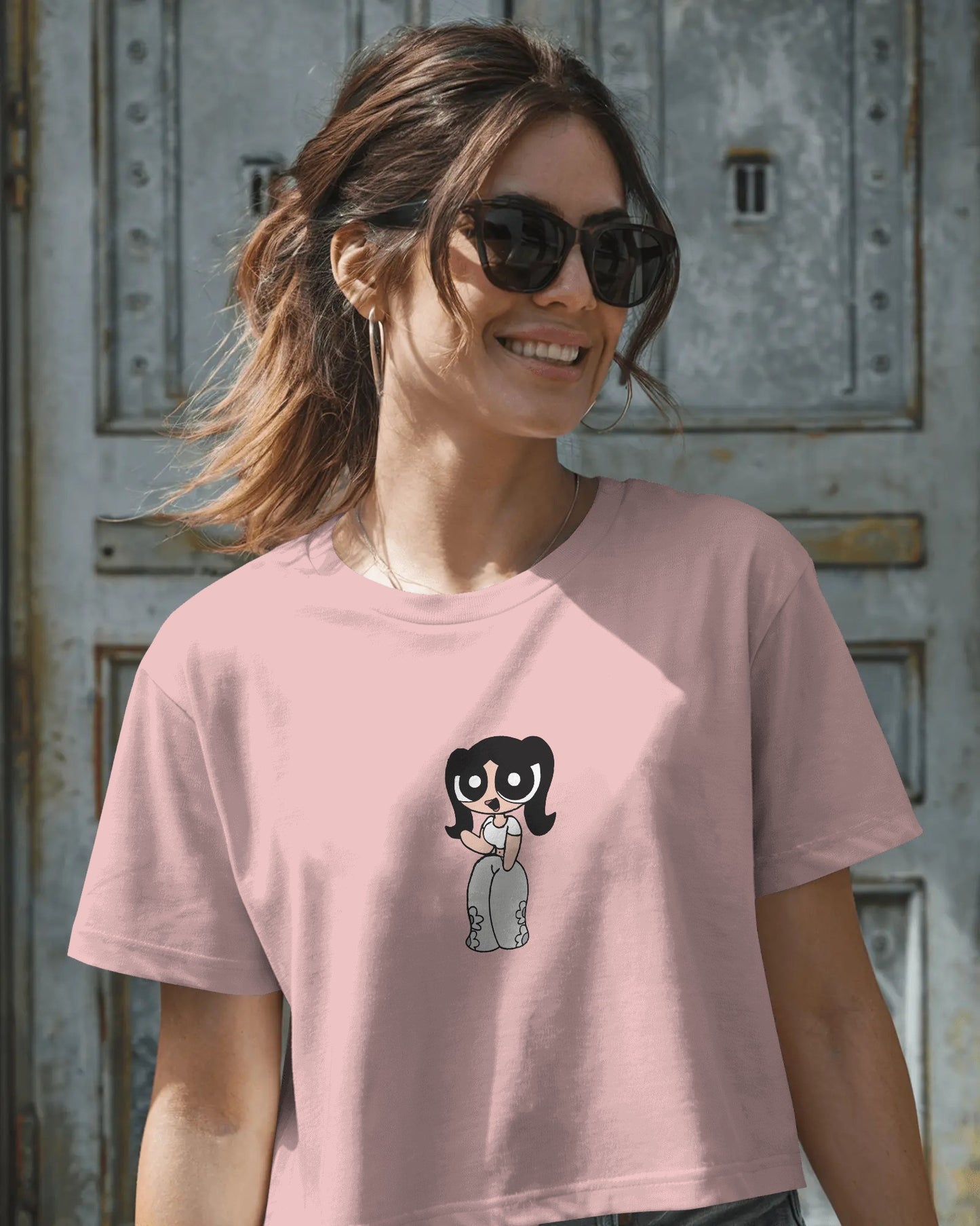 Crop Top – Sweet PowerPuff Tee | Women’s Casual Streetwear