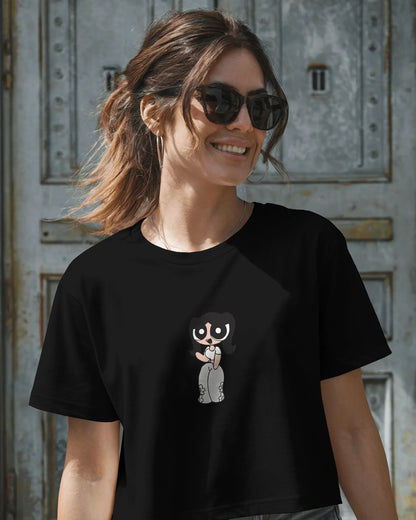 Crop Top – Sweet PowerPuff Tee | Women’s Casual Streetwear