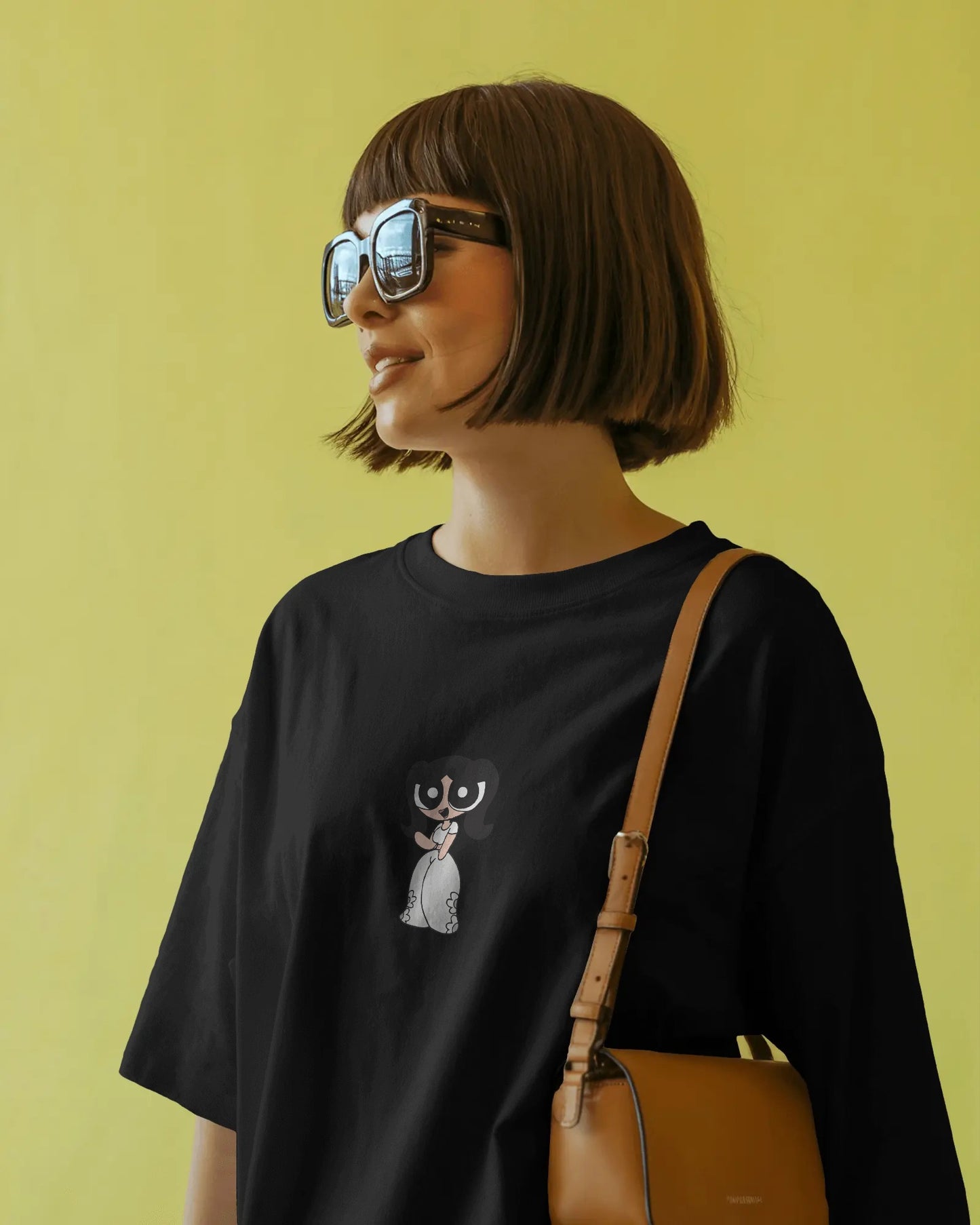 Oversized Graphic T-Shirt – Sweet Power Puff Print | Unisex Streetwear