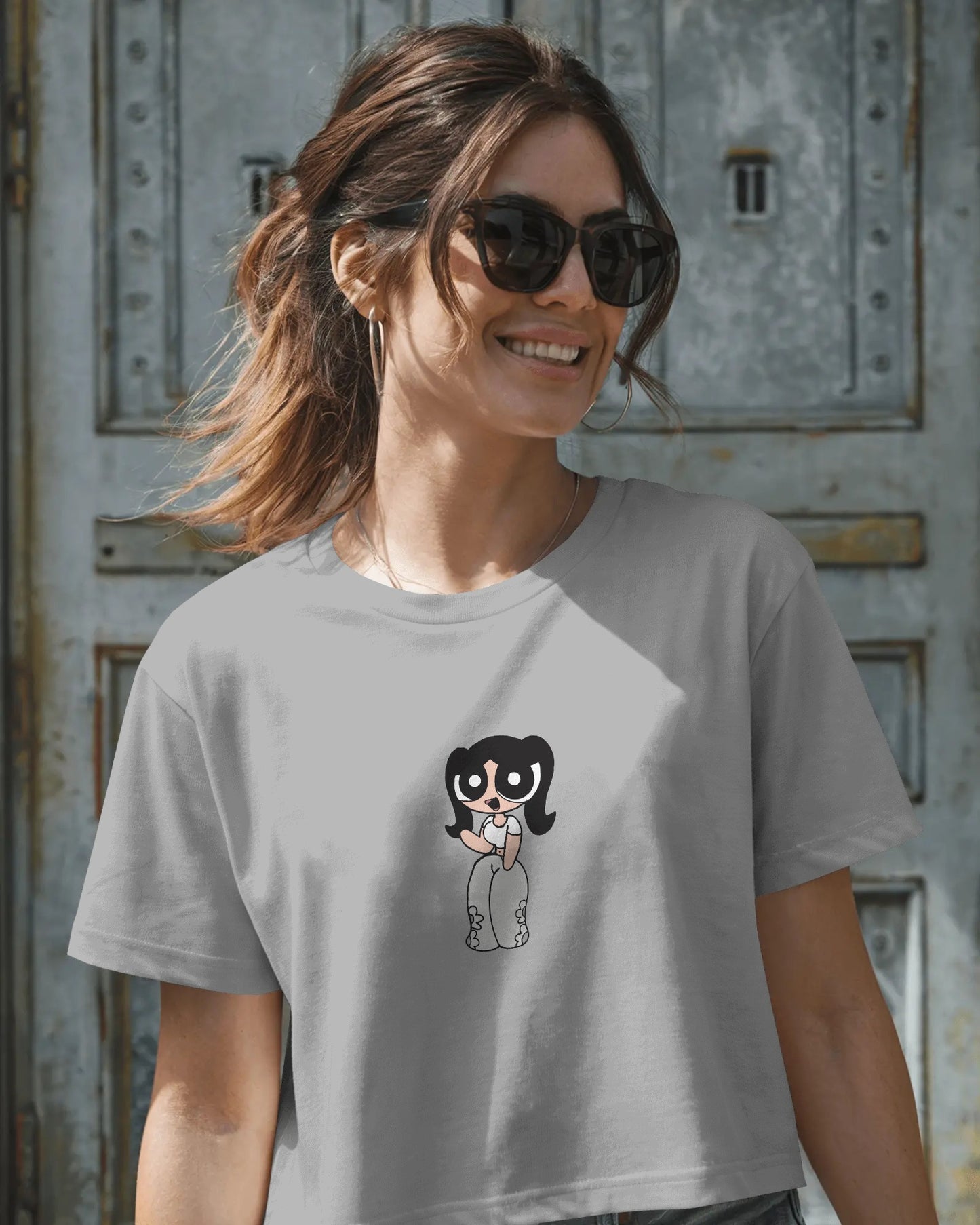 Crop Top – Sweet PowerPuff Tee | Women’s Casual Streetwear