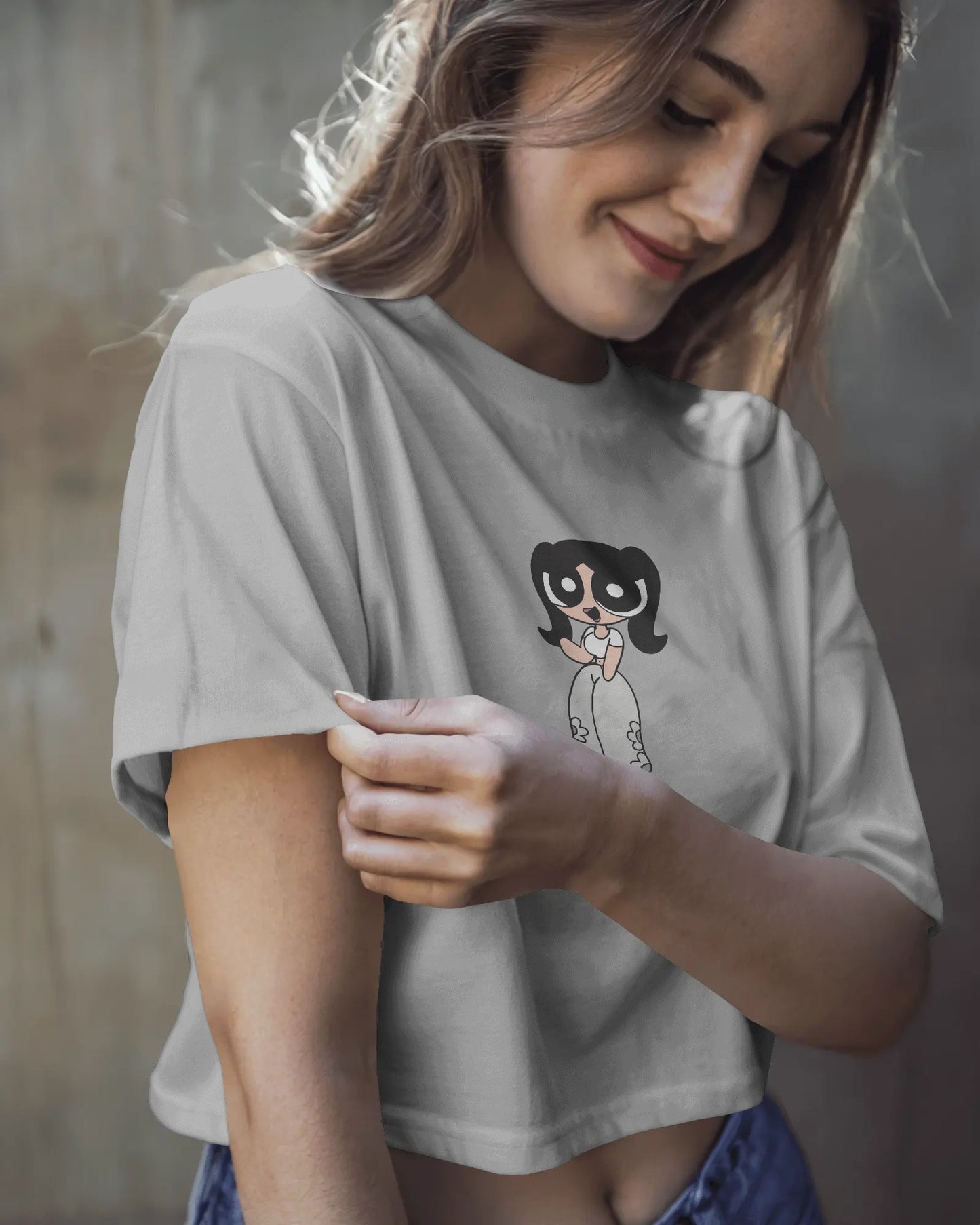Crop Top – Sweet PowerPuff Tee | Women’s Casual Streetwear