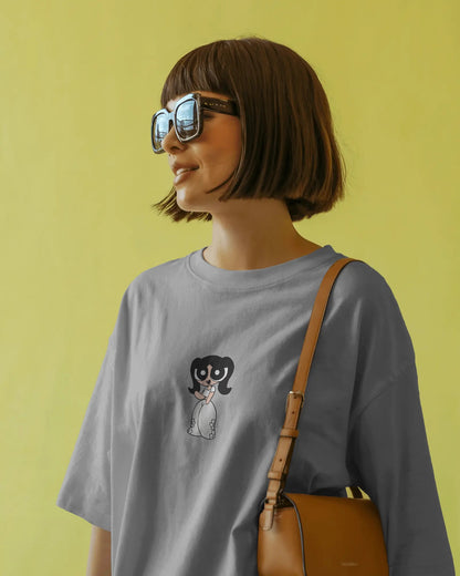 Oversized Graphic T-Shirt – Sweet Power Puff Print | Unisex Streetwear