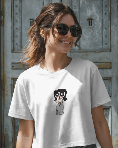 Crop Top – Sweet PowerPuff Tee | Women’s Casual Streetwear