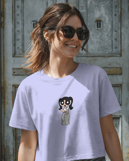 Crop Top – Sweet PowerPuff Tee | Women’s Casual Streetwear