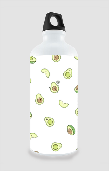 Customized Bow Printed Water Bottle